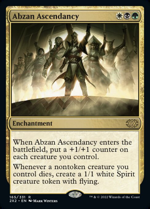 アブザンの隆盛/Abzan Ascendancy [2X2]