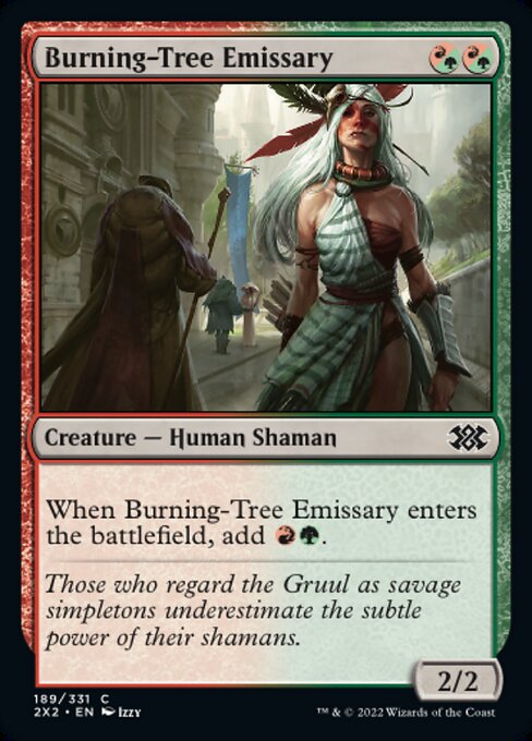 炎樹族の使者/Burning-Tree Emissary (混成) [2X2]