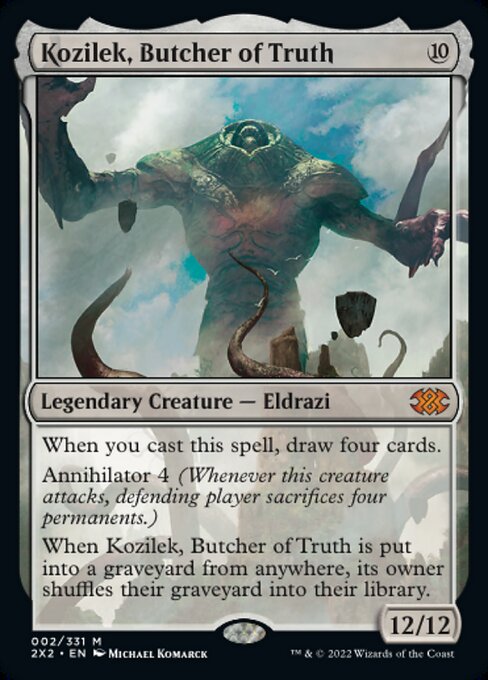 真実の解体者、コジレック/Kozilek, Butcher of Truth [2X2]