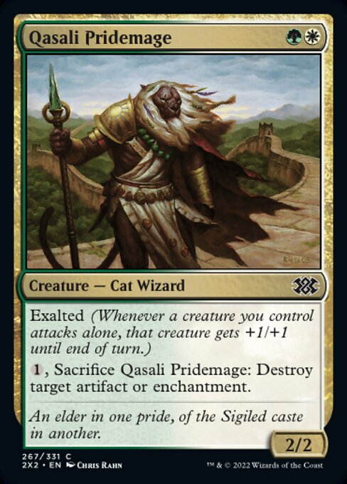 クァーサルの群れ魔道士/Qasali Pridemage [2X2][FOIL]