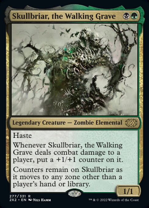 歩く墓場、髑髏茨/Skullbriar, the Walking Grave [2X2][FOIL]
