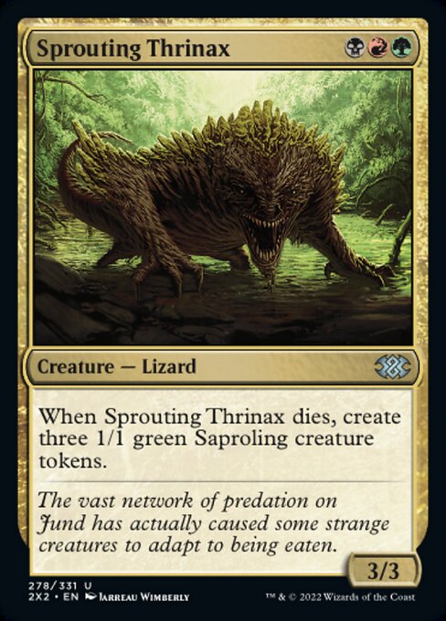 芽吹くトリナクス/Sprouting Thrinax [2X2][FOIL]