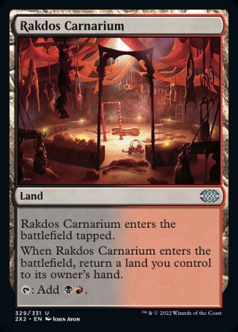 ラクドスの肉儀場/Rakdos Carnarium [2X2]