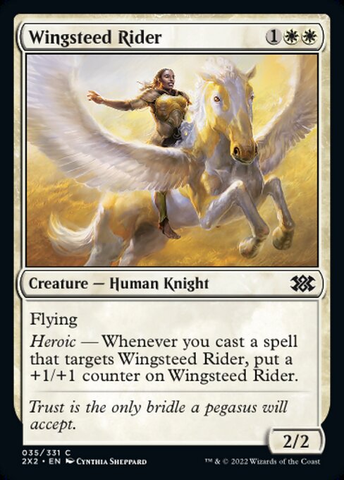 天馬の乗り手/Wingsteed Rider [2X2][FOIL]