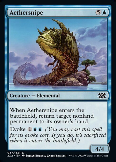 霊気撃ち/AEthersnipe [2X2][FOIL]