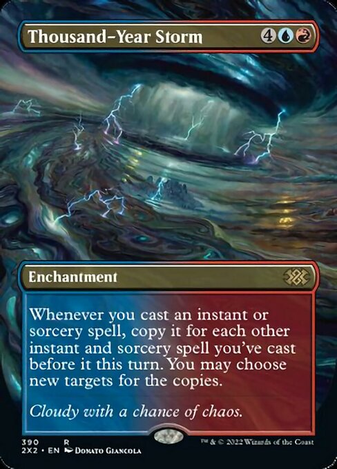 千年嵐/Thousand-Year Storm [2X2-BF][ボーダーレス][FOIL]