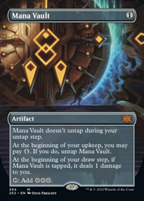 魔力の櫃/Mana Vault [2X2-BF][ボーダーレス]