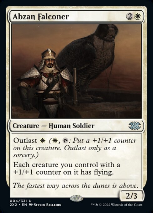 アブザンの鷹匠/Abzan Falconer [2X2][FOIL]