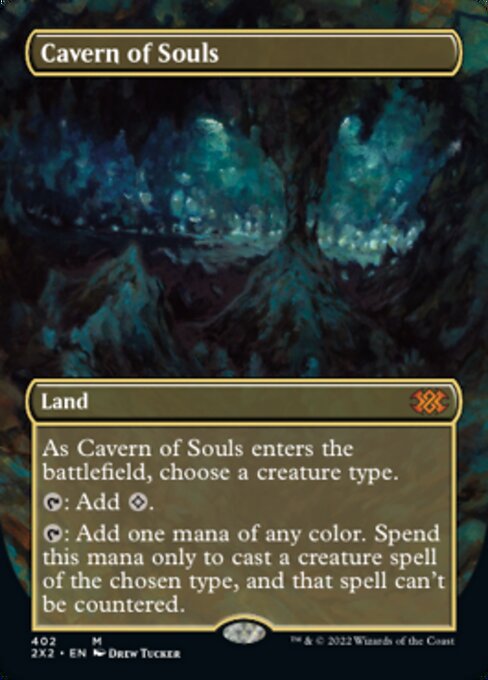 魂の洞窟/Cavern of Souls [2X2-BF][ボーダーレス][FOIL]