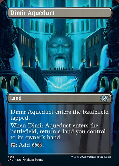 ディミーアの水路/Dimir Aqueduct [2X2-BF][ボーダーレス]