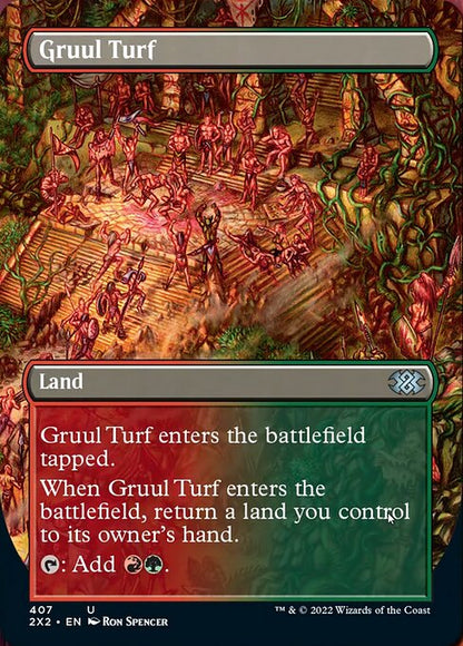 グルールの芝地/Gruul Turf [2X2-BF][ボーダーレス][FOIL]