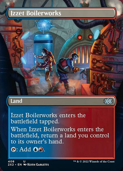 イゼットの煮沸場/Izzet Boilerworks [2X2-BF][ボーダーレス][FOIL]