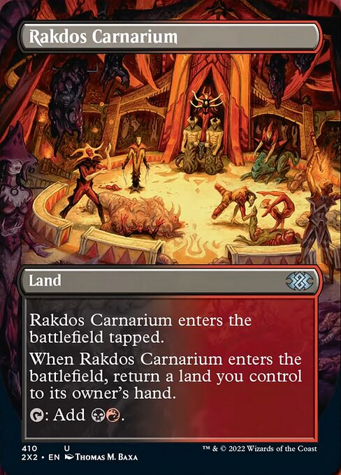 ラクドスの肉儀場/Rakdos Carnarium [2X2-BF][ボーダーレス]