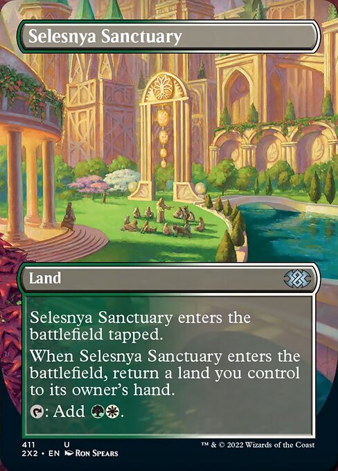 セレズニアの聖域/Selesnya Sanctuary [2X2-BF][ボーダーレス][FOIL]