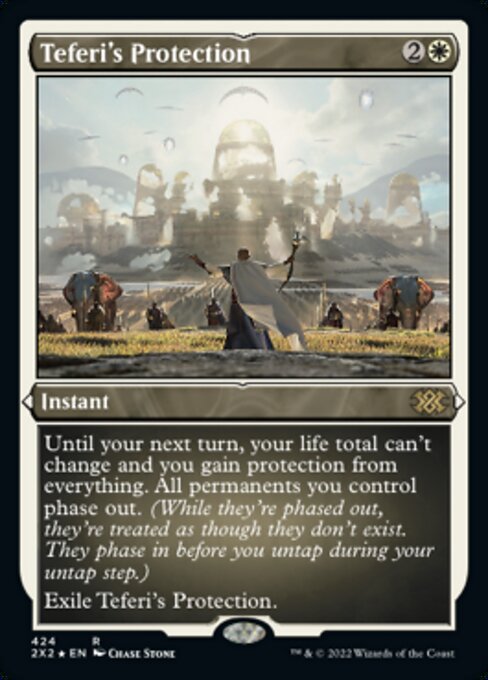 テフェリーの防御/Teferi's Protection [2X2][FOIL][エッチング]