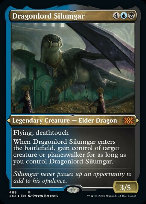 龍王シルムガル/Dragonlord Silumgar [2X2][FOIL][エッチング]