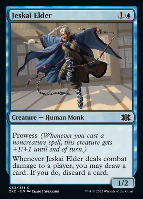 ジェスカイの長老/Jeskai Elder [2X2][FOIL]