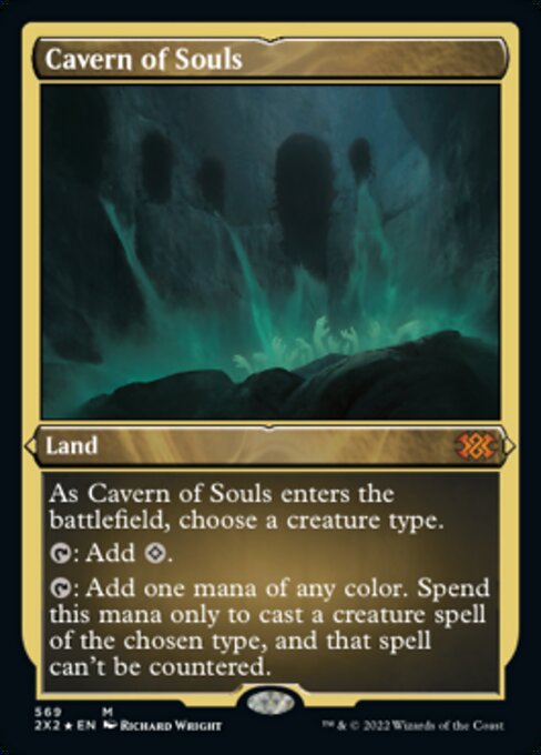 魂の洞窟/Cavern of Souls [2X2][FOIL][エッチング]
