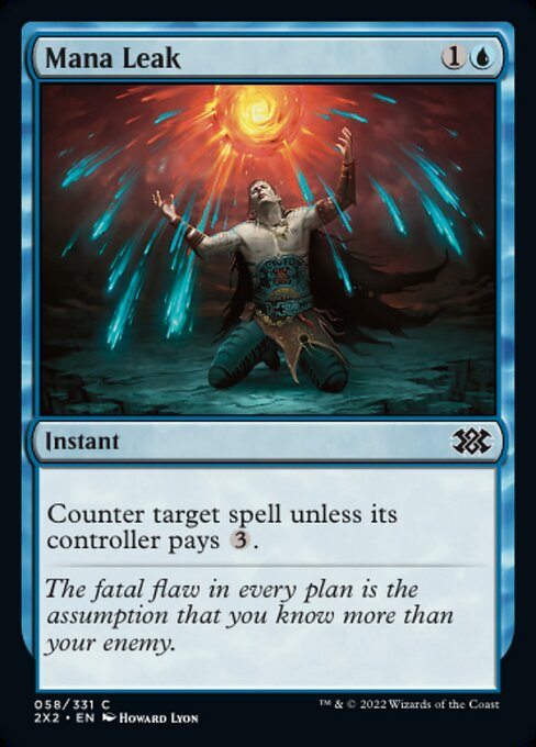 マナ漏出/Mana Leak [2X2][FOIL]
