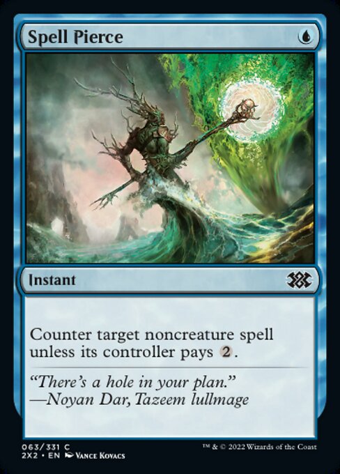 呪文貫き/Spell Pierce [2X2][FOIL]