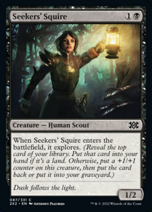 探求者の従者/Seekers' Squire [2X2][FOIL]