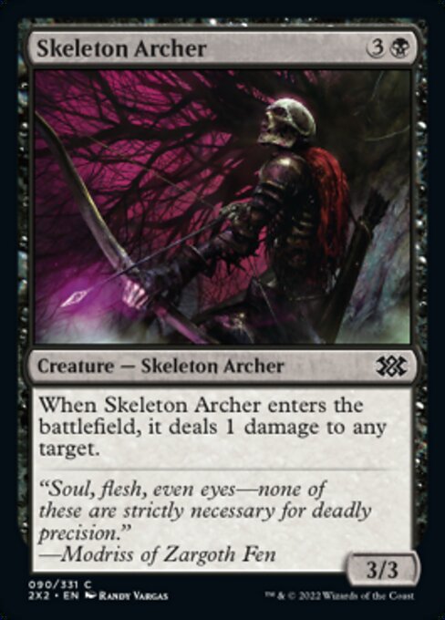 骸骨射手/Skeleton Archer [2X2][FOIL]