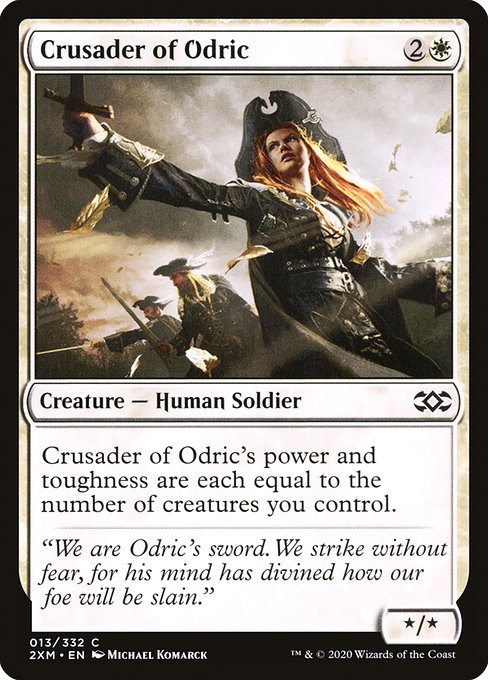 オドリックの十字軍/Crusader of Odric [2XM] [FOIL]