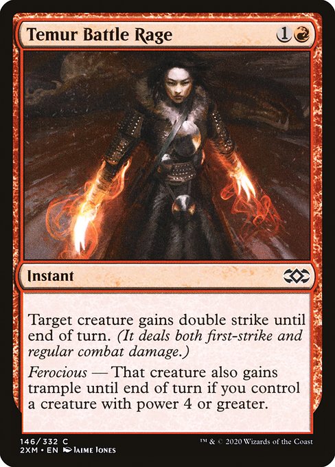 ティムールの激闘/Temur Battle Rage [2XM]