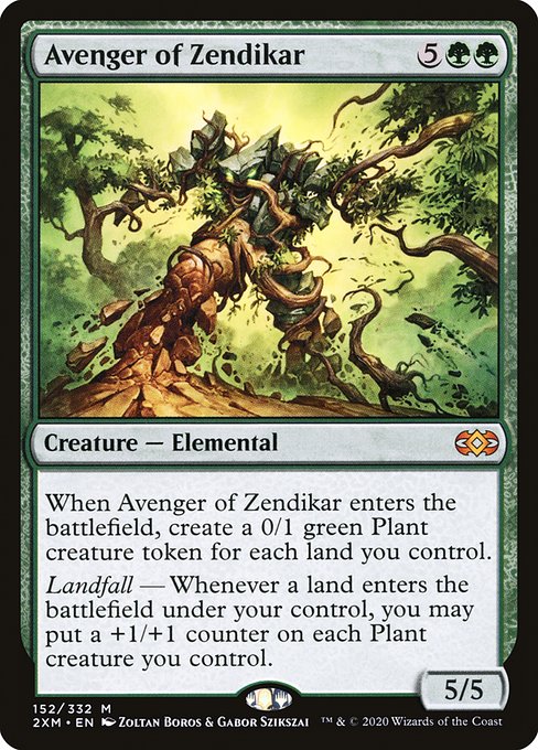 ゼンディカーの報復者/Avenger of Zendikar [2XM]