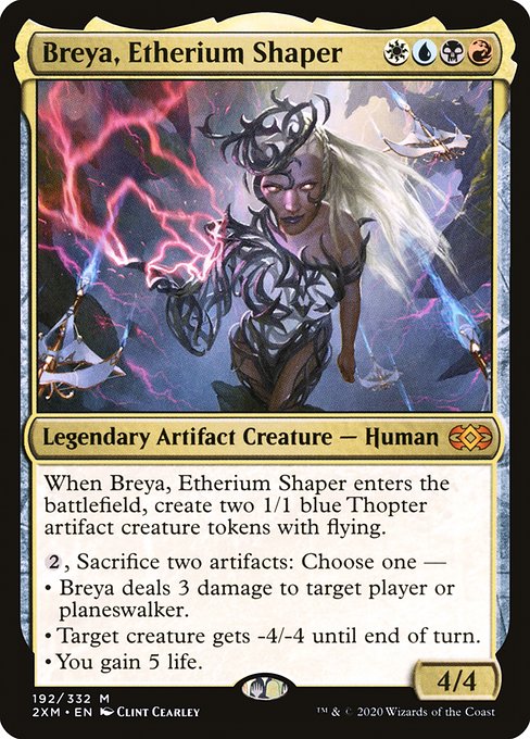 エーテリウム造物師、ブレイヤ/Breya, Etherium Shaper [2XM]