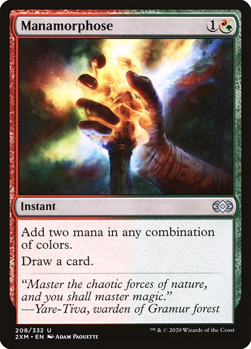 魔力変/Manamorphose（混成） [2XM] [FOIL]