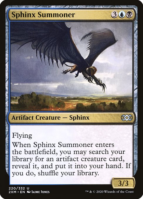 スフィンクスの召喚士/Sphinx Summoner [2XM] [FOIL]