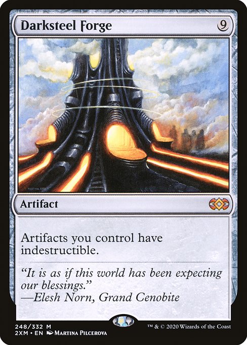 ダークスティールの溶鉱炉/Darksteel Forge [2XM] [FOIL]