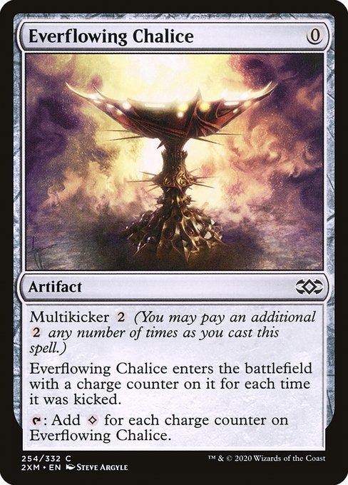 永遠溢れの杯/Everflowing Chalice [2XM] [FOIL]