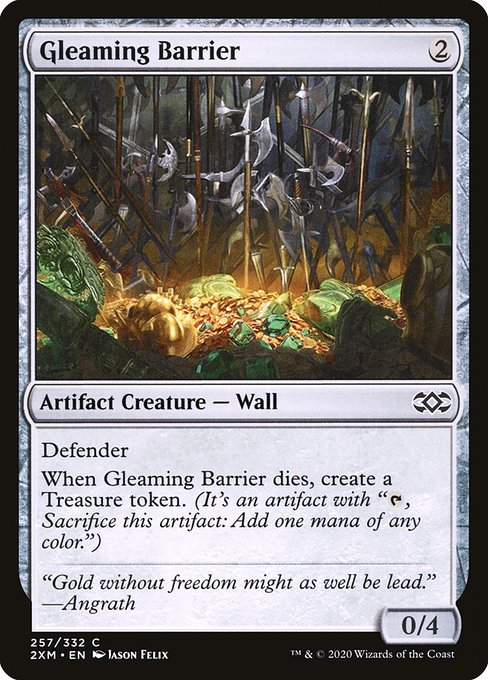 煌めく障壁/Gleaming Barrier [2XM] [FOIL]