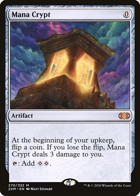 魔力の墓所/Mana Crypt [2XM]