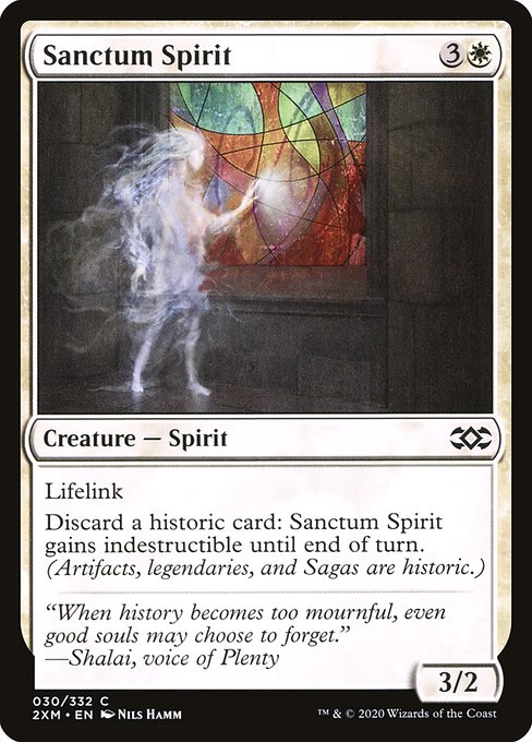 聖域の霊/Sanctum Spirit [2XM] [FOIL]