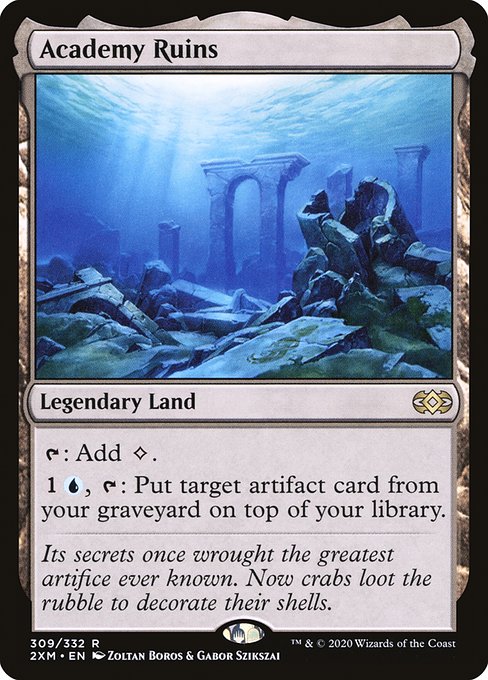アカデミーの廃墟/Academy Ruins [2XM] [FOIL]