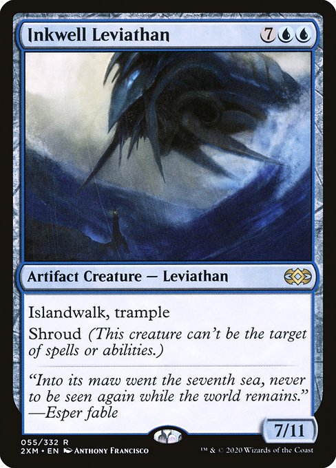 墨溜まりのリバイアサン/Inkwell Leviathan [2XM] [FOIL]