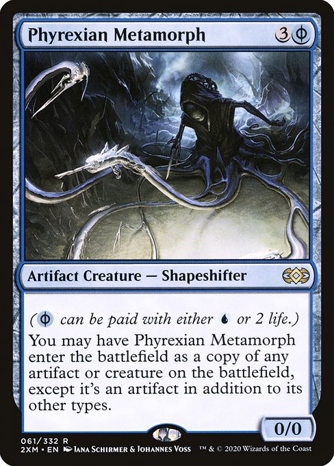 ファイレクシアの変形者/Phyrexian Metamorph [2XM]