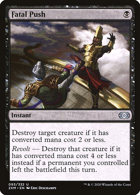 致命的な一押し/Fatal Push [2XM] [FOIL]