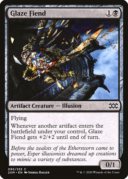 霞の悪鬼/Glaze Fiend [2XM] [FOIL]