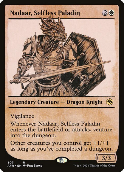 無私のパラディン、ナダール/Nadaar, Selfless Paladin [AFR-BF][ショーケース]