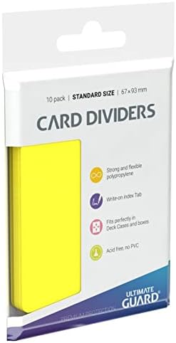 Card Dividers Standard Size イエロー [‎UGD010451]