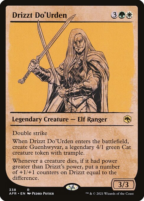 ドリッズト・ドゥアーデン/Drizzt Do'Urden [AFR-BF][ショーケース]