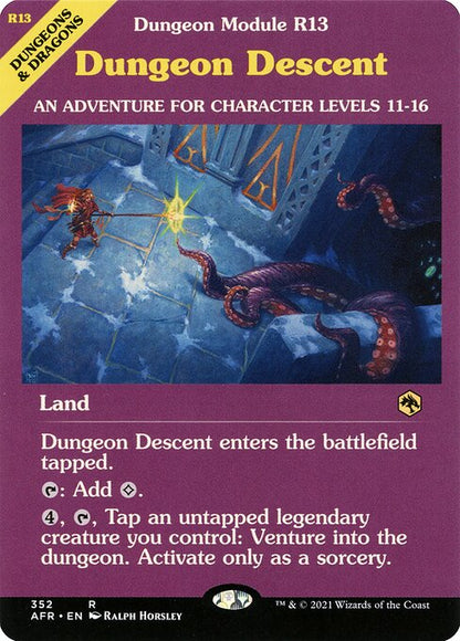 ダンジョンの入口/Dungeon Descent [AFR-BF][ショーケース][FOIL]