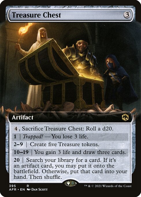 宝箱/Treasure Chest [AFR-BF][拡張アート][FOIL]