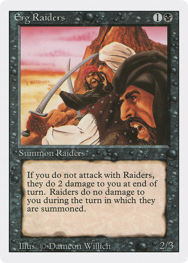 アーグの盗賊団/Erg Raiders [3ED]
