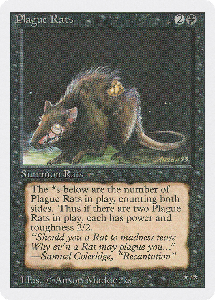 疫病ネズミ/Plague Rats [3ED]