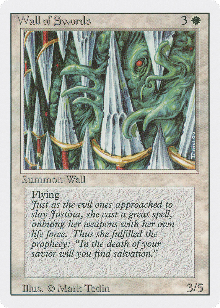 剣の壁/Wall of Swords [3ED]